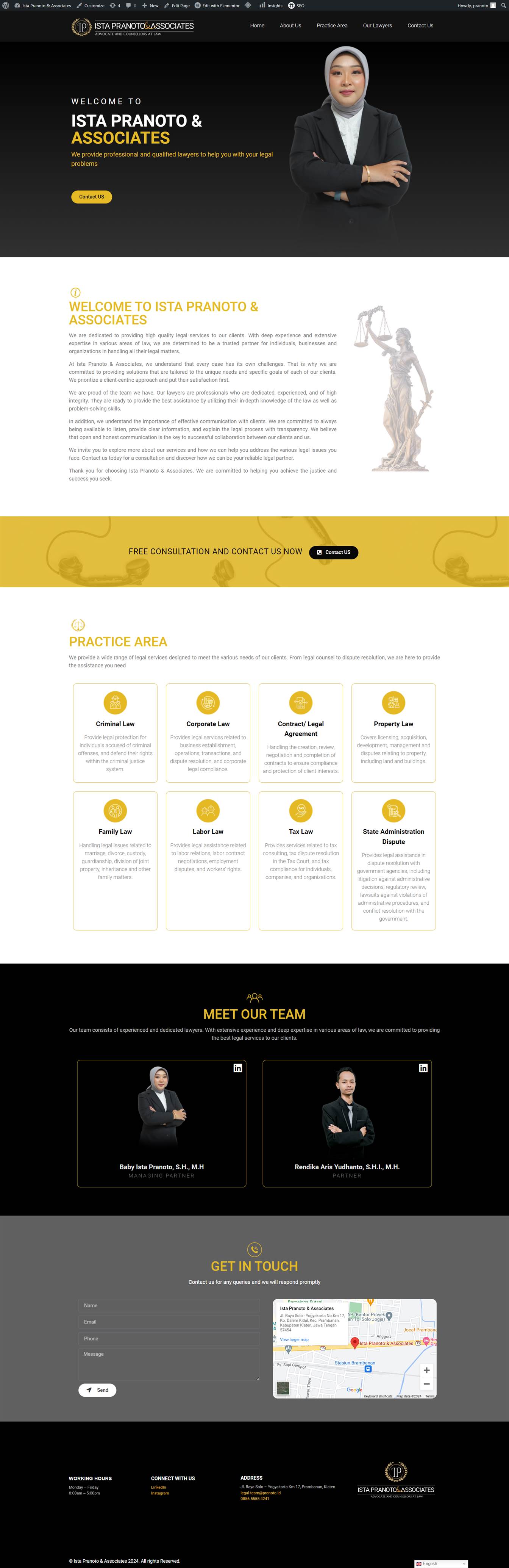 Pembuatan Website Kedinasan